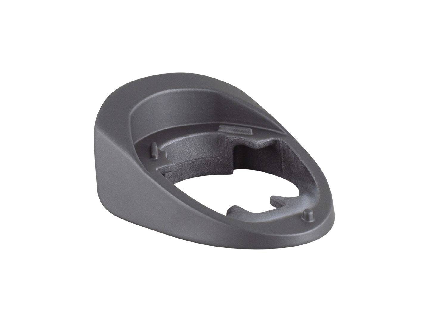 Trek 2021 Emonda SLR Viper Red painted headset covers, spare accessories for bike components, mounted on bicycle frame.