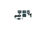 Topeak Fit Kit V10 C Cadence Black cycling sensor accessory with black mounting clip and wiring for bike cadence measurement