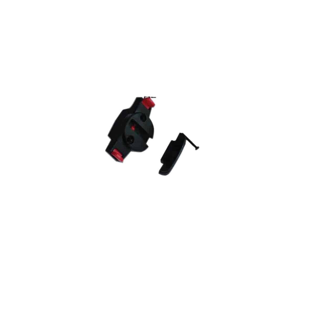 Rixen-Kaul Klickfix Q/R Seatpack bike storage accessory with quick-release system and durable design, mounted on a bicycle seat.