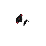 Rixen-Kaul Klickfix Q/R Seatpack bike storage accessory with quick-release system and durable design, mounted on a bicycle seat.