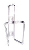 BBB EcoTank aluminium bike bottle cage in matte black and silver, lightweight and durable accessory for cycling.