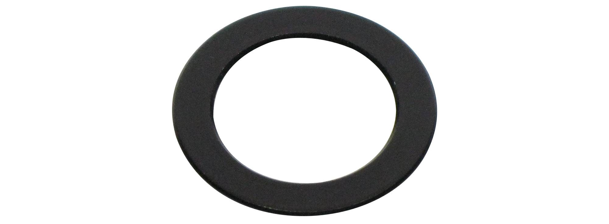 Trek full-suspension bike frame main pivot washers, bike components, close-up of durable metal washers for frame maintenance