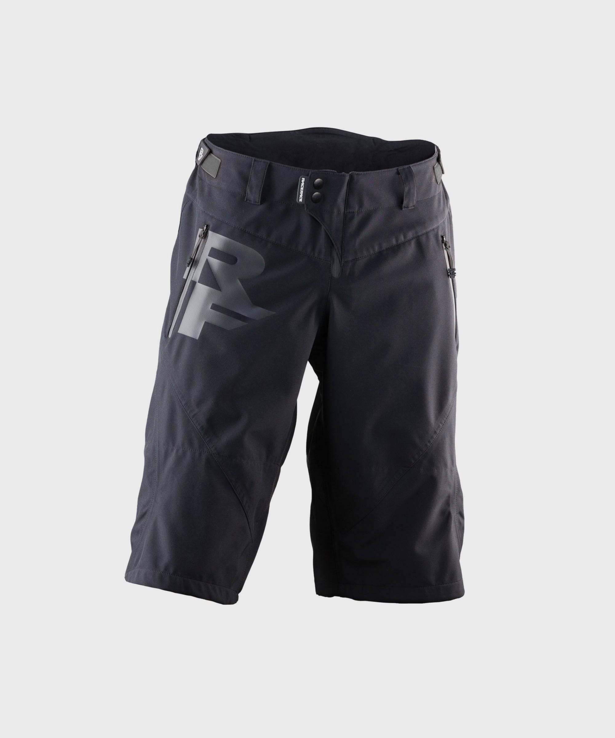 Race Face Agent Winter Shorts 2019 waterproof mountain biking shorts featuring durable fabric and a comfortable fit.