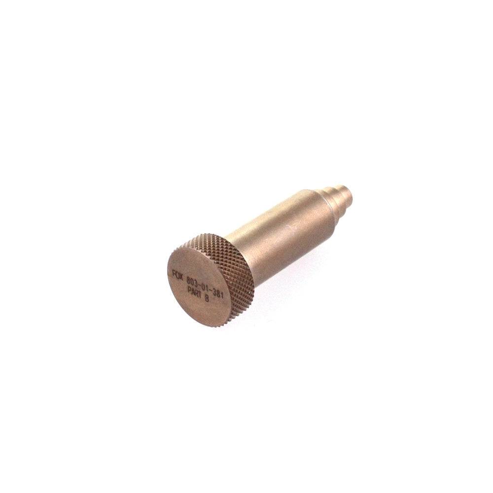 Fox Shock Eyelet Hardware Pin Removal Tool for 6mm, 8mm, and 10mm pins, shown in a close-up view.