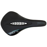 Tioga Undercover Hers women's ergonomic bike saddle with SpyderWeb base, designed for comfortable cycling.