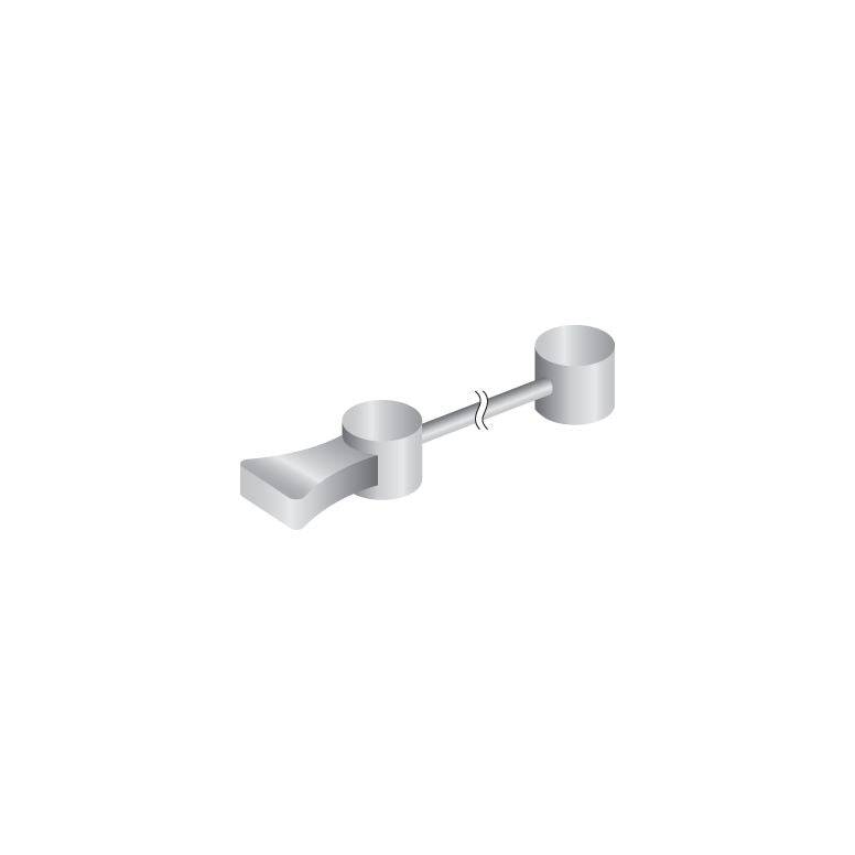 Jagwire Double-Ended Straddle Cable Silver 10 Pack | Swinnerton Cycles