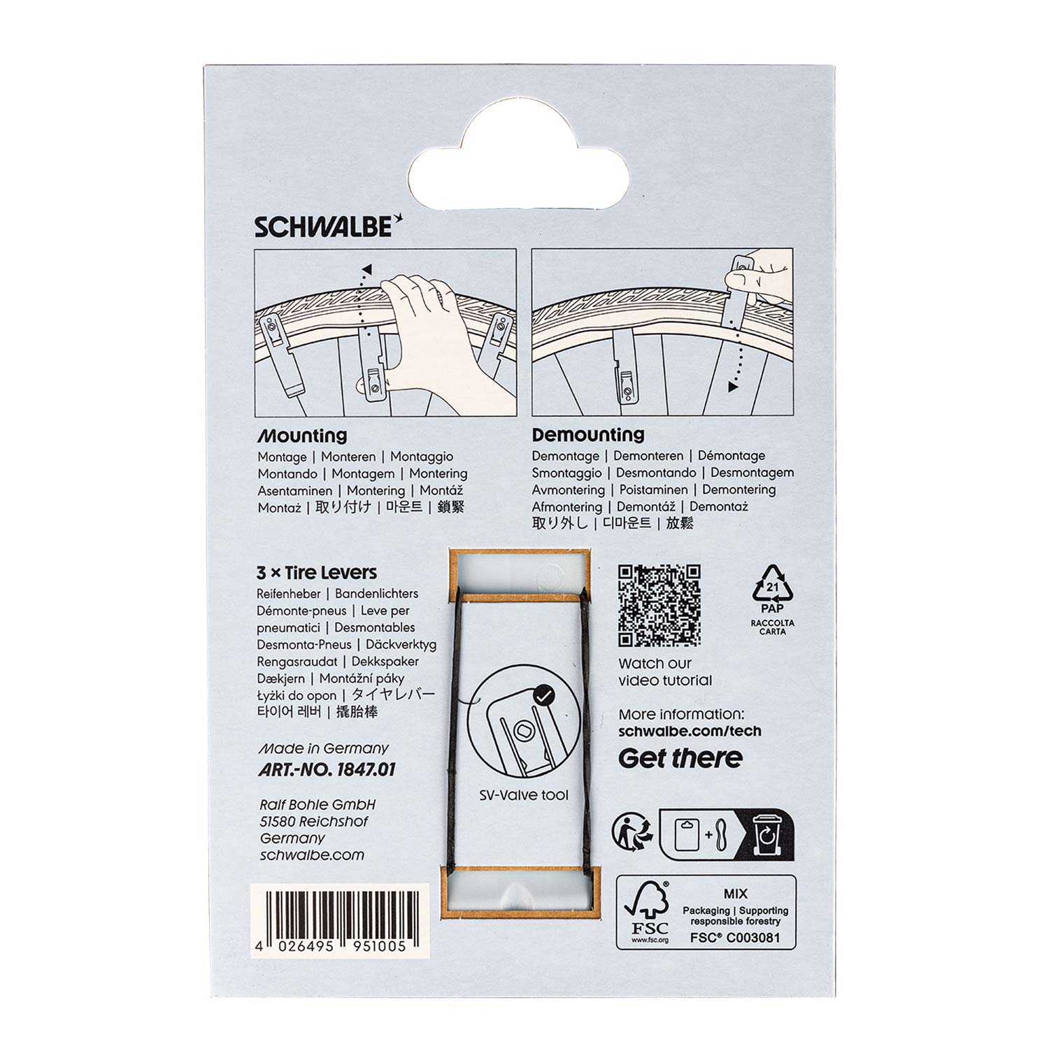 Schwalbe Tyre Levers