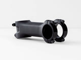 Bontrager Pro Blendr stem in black with 7° angle and 120mm length, featuring Blendr mounts for carbon bike handlebars.