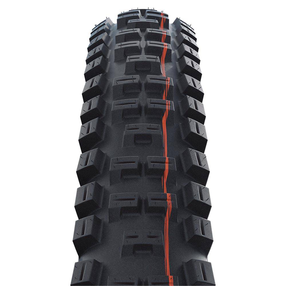 Schwalbe Big Betty Evo Super Trail downhill and enduro folding TLE tyre with aggressive tread for mountain biking.