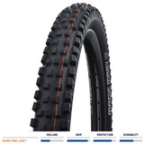 schwalbe tyre magic mary snakeskin soft folding tle p127377
