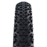 Schwalbe Smart Sam mountain bike tyre with puncture protection and versatile tread, ideal for off-road cycling.