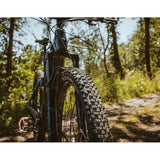 Schwalbe Smart Sam Plus Greenguard E-MTB tyre with snakeskin tread and puncture protection for mountain biking.