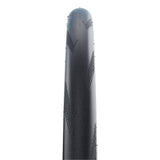 Schwalbe One Plus Performance SmartGuard road bike tyre showing its tread pattern and folding design for puncture resistance.