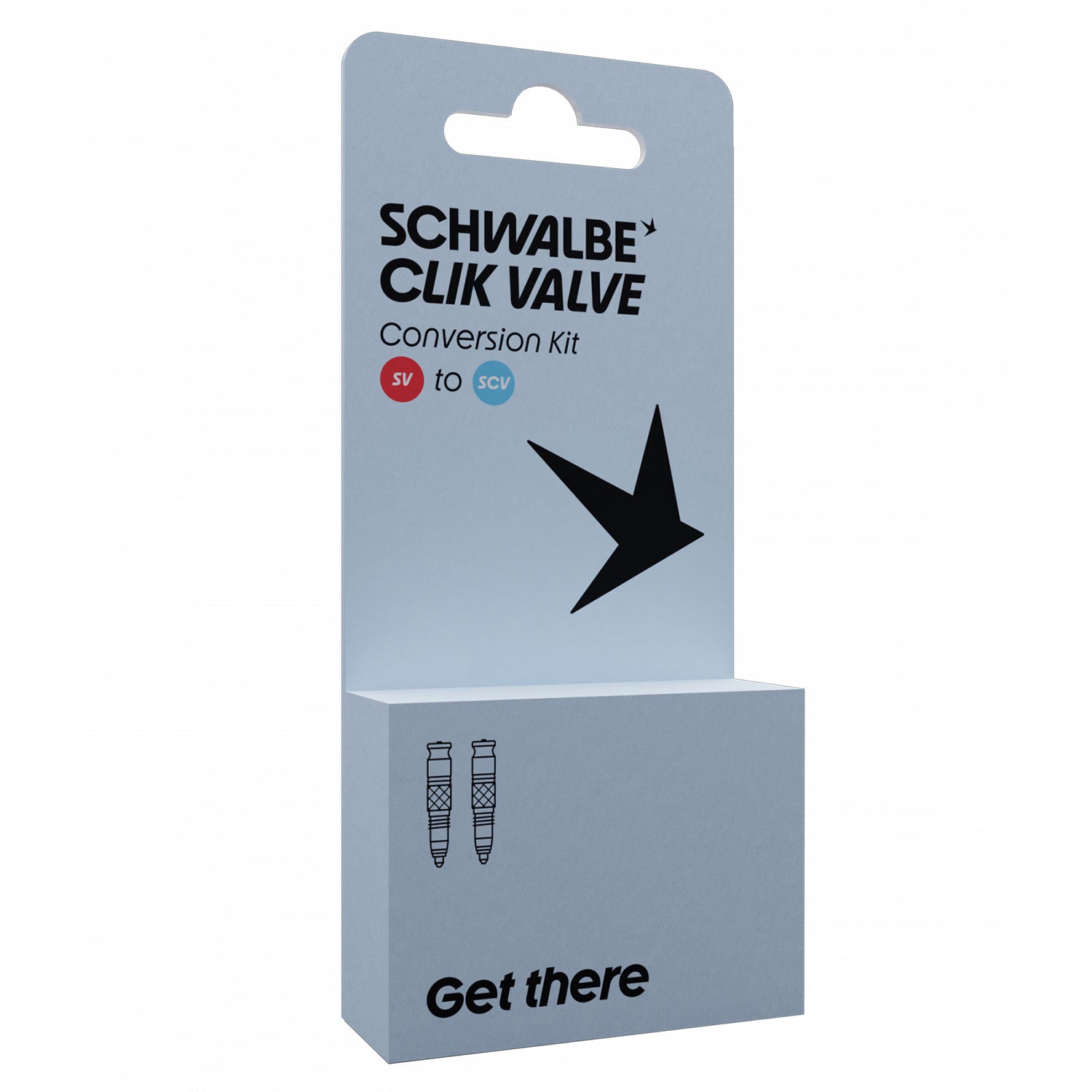 Schwalbe Clik Valve Presta Conversion Kit - Valve Only