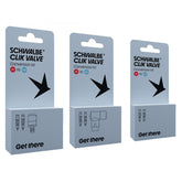 Schwalbe Clik Valve Presta to SCV Retail Pack of 25