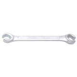 UNIOR offset open ring wrench 8x10mm for hydraulic and pneumatic systems, workshop tool with ergonomic handle.