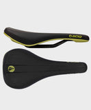 SDG Bel Air V3 Lux-Alloy bike saddle in black olive for enduro, trail, and XC riding, with sleek design and durable components.