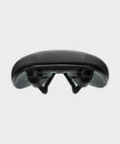 SDG Bel Air V3 Max Steel Rail Saddle Black Microfibre Top / Black Base