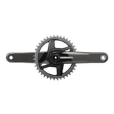 SRAM Force D2 1x DUB direct mount crankset in Unicorn Grey with 40T chainring, 175mm length, 2023 component for road bikes.