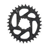 SRAM Chain Ring X-SYNC 2 Oval 32T Direct Mount 6mm Offset Alum Eagle Black: BLACK 32T | Swinnerton Cycles