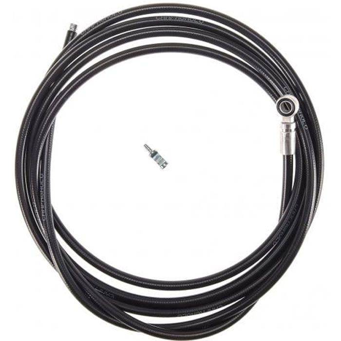 Campagnolo 2M disc brake hose component with no screw spares, shown in close-up for bicycle brake system compatibility.