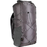 Lifeventure 22L packable waterproof backpack, lightweight travel and bike accessory, shown in compact, durable design with adjustable straps.