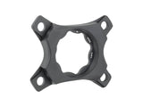 Praxis 1X SRAM Spider for Domane+ SLR 2025, black 1x chainring spider, bicycle component for drivetrain upgrade.
