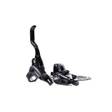 Clarks CLOUT Two Piston Hydraulic Brakes Front and Rear F160/R160 - IS Mount: BLACK