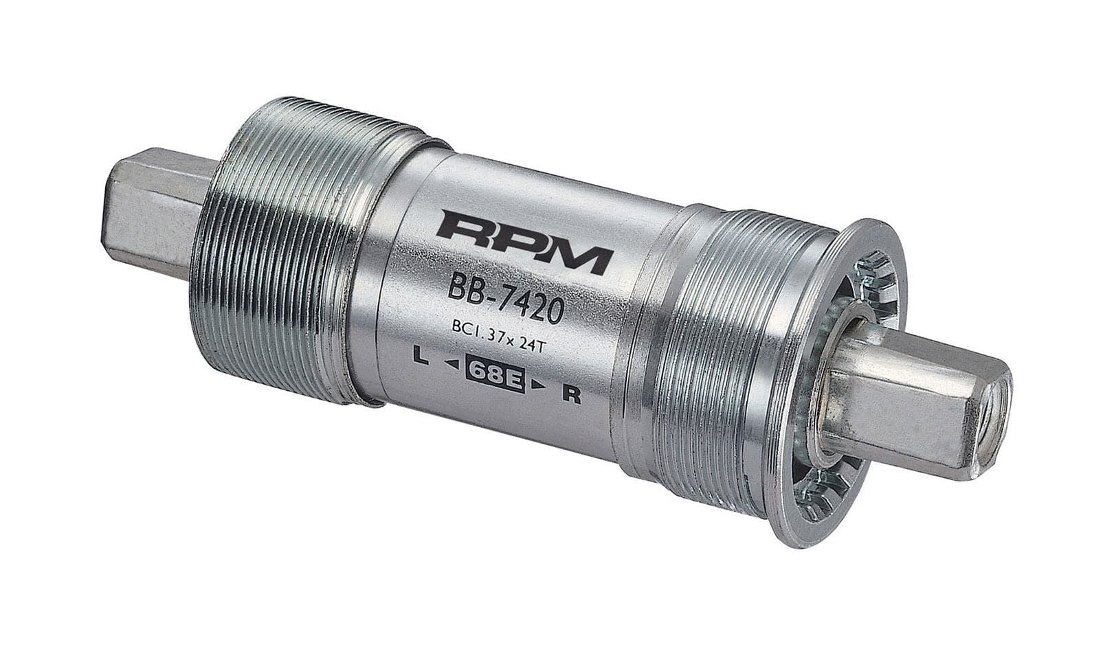 FSA Power Pro JIS bottom bracket with steel cups and sealed bearings for bicycle components installation.