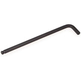 Park Tool HR-8 8mm hex wrench with long handle and chamfered tips for crank bolt adjustments in workshop settings.