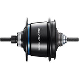 Shimano Alfine SG-S7051 8-speed internal hub gear with center-lock disc compatibility, mounted on a bicycle wheel.