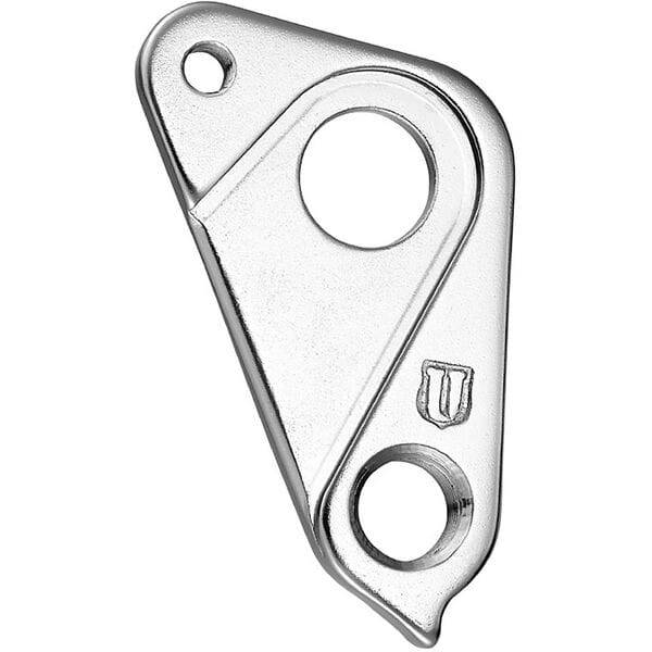 M Part gear hanger for Specialized bikes, durable frame protection component shown on bike frame.