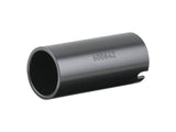Trek 2021 Slash 29 main pivot bearing spacer, 44mm x 17mm solid charcoal replacement component for mountain bike frame.