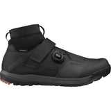 Shimano GE9 GORE-TEX mountain bike shoes with BOA Fit System, featuring waterproof Gore-Tex material and rugged design.