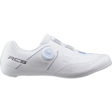 Shimano RC5 Road Cycling Shoes with BOA Fit System and carbon midsole, shown in a close-up view.