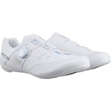 Shimano RC5 Road Cycling Shoes with BOA Fit System and carbon midsole, shown in black with sleek design and secure closure.