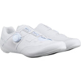 Shimano RC5W women's road cycling shoes with BOA Fit System, black with sleek design and adjustable closure for comfort.
