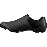 Shimano XC3 mountain bike shoes with BOA Fit System and SPD compatibility, shown in black with textured upper and cleat mount.