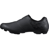 Shimano XC3W Women's Mountain Biking Shoes with BOA Fit System and SPD cleat compatibility, black and pink design.