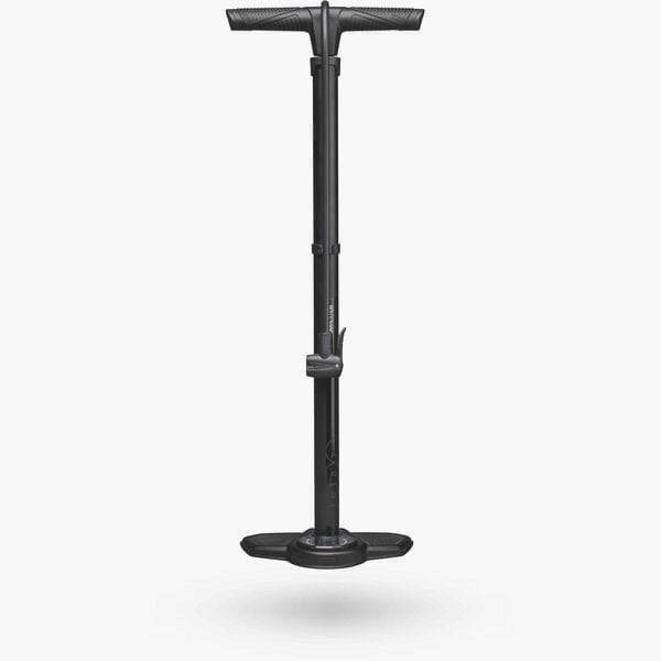PRO Competition Floor Pump with dual head for Presta and Schrader valves, 160 PSI gauge for precise bike tire inflation