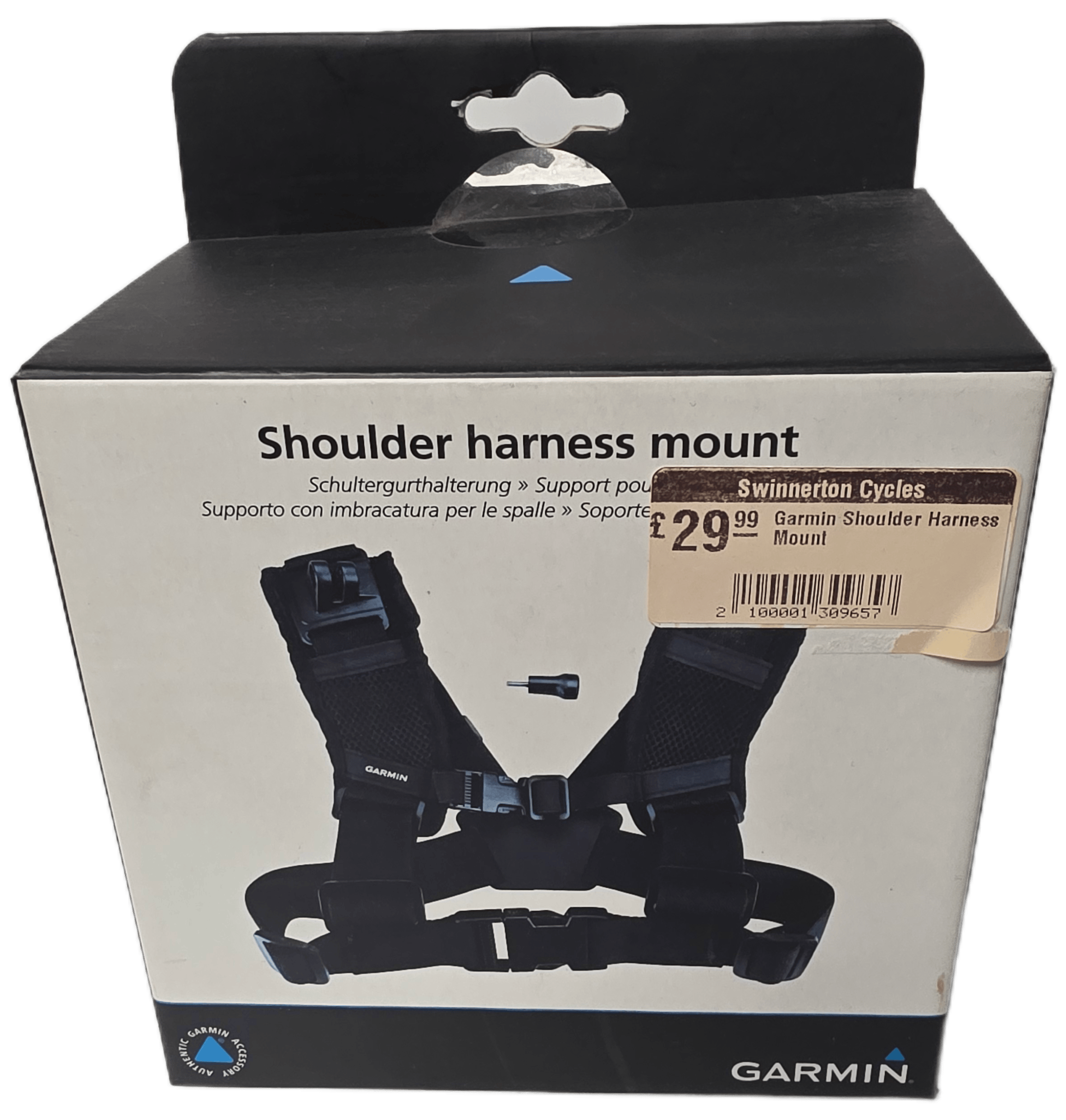 Garmin Shoulder Harness Mount | Swinnerton Cycles
