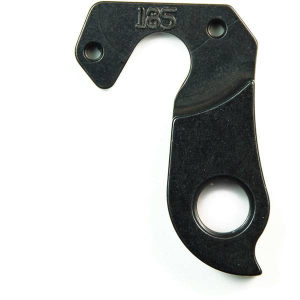 Wheels Manufacturing CNC machined derailleur hanger dropout for bike, replaceable component for precise gear shifting.