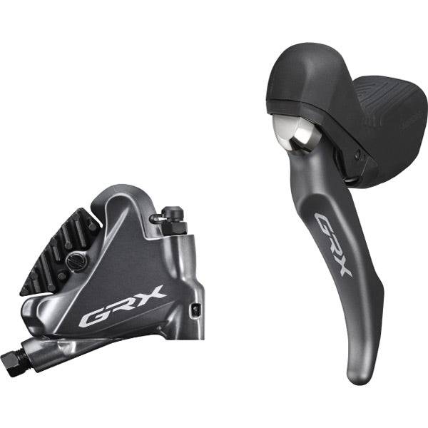 Shimano GRX ST-RX810-LA GRX dropper post lever bled with BR-RX810 calliper, left hand | Swinnerton Cycles