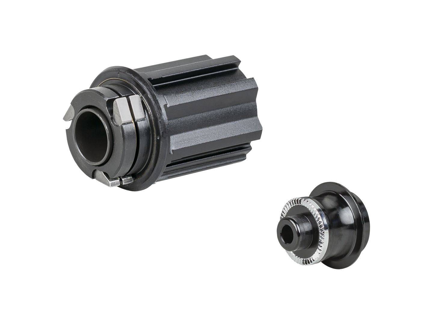 Bontrager Race X Lite Campagnolo v2 11-speed freehub body with 130mm OLD, compatible with bike hubs, close-up view
