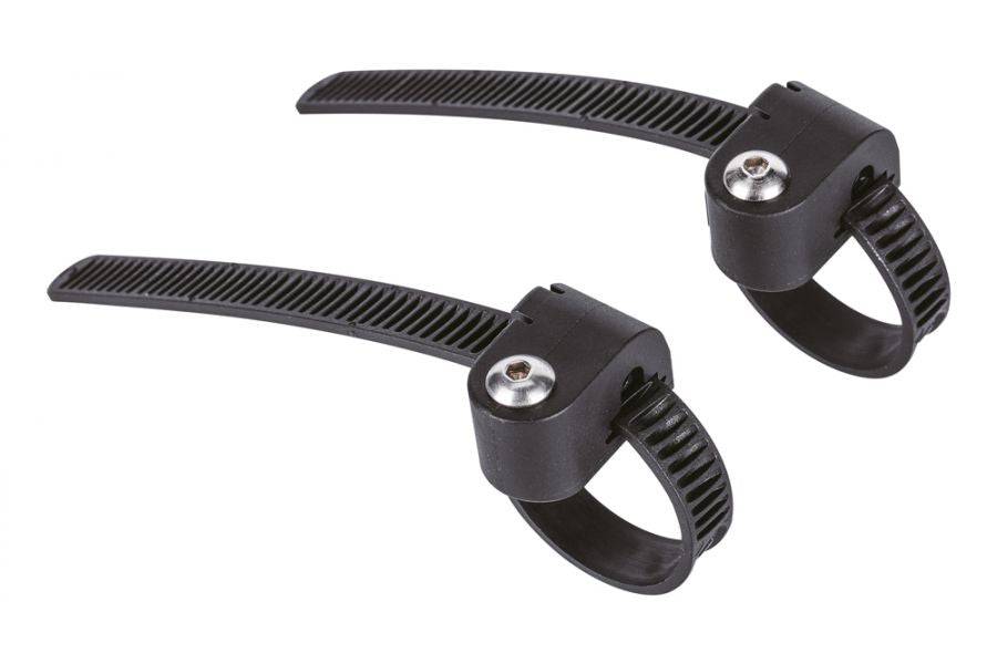 Topeak Versamount black bike mount for water bottle cage and accessories clamp, featuring secure attachment and durable design