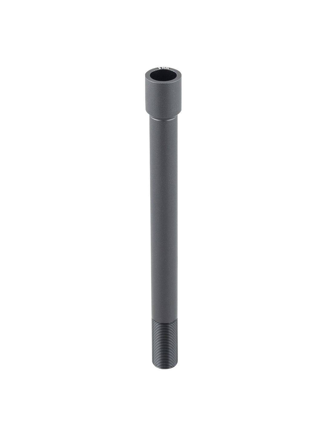 Trek Speed Concept X-Large black steering axle for 2014 road bike frame, component close-up showing axle details and branding.