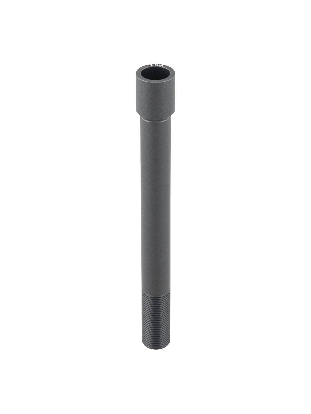 Trek Speed Concept large black steering axle for 2014 model bicycle, component part for bike maintenance and upgrades.