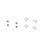 Truvativ Spare - Crank Chainring Bolt Kit 5-Arm Single Steel Including Spacers Black: | Swinnerton Cycles