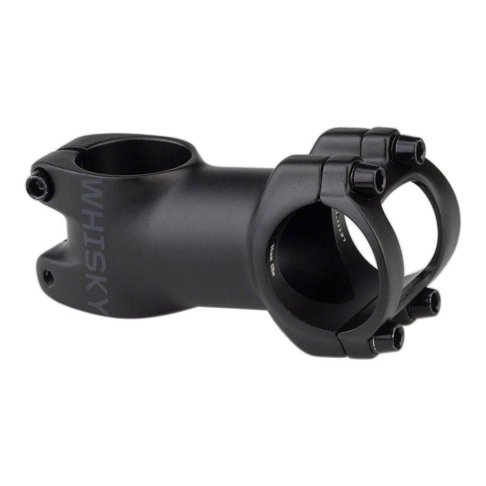 Whisky Parts Co No7 alloy bike stem with 4-bolt faceplate for secure handlebar support on a bicycle.