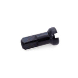 Pack of 50 Halo Alloy Nipples, 12mm CNC 7075 aluminum spoke nipples for bicycle wheels, shown in a close-up image.